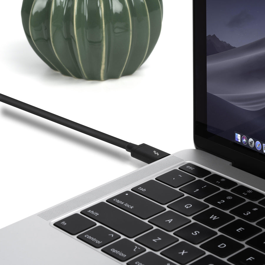Plugable Thunderbolt 3 Cable 20Gbps Supports 100W (20V, 5A) Charging TBT3-20G2M
