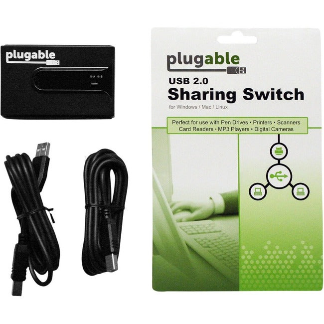 Plugable USB 2.0 Sharing Switch USB2-SWITCH2