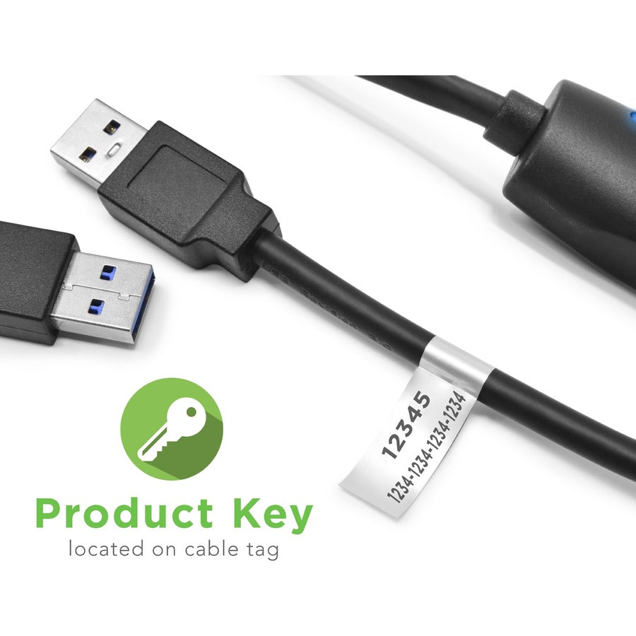 Plugable USB 3.0 Transfer Cable, Unlimited Use, Transfer Data Between 2 Windows PC's USB3-TRAN