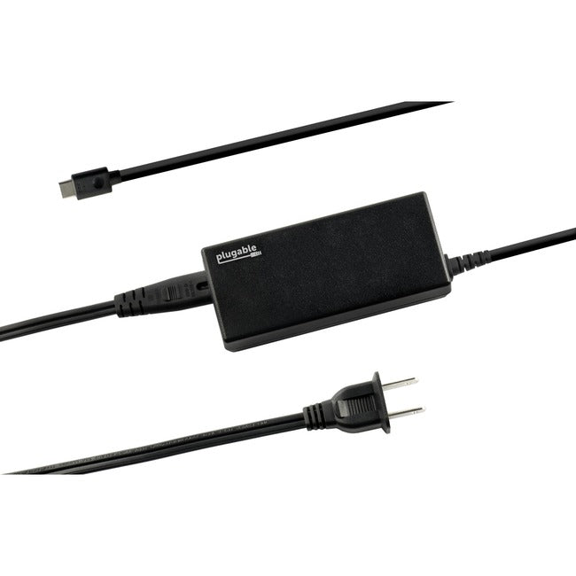 Plugable Usb-C Chromebook Charger Replacement, 60W Type C Charger For Laptops