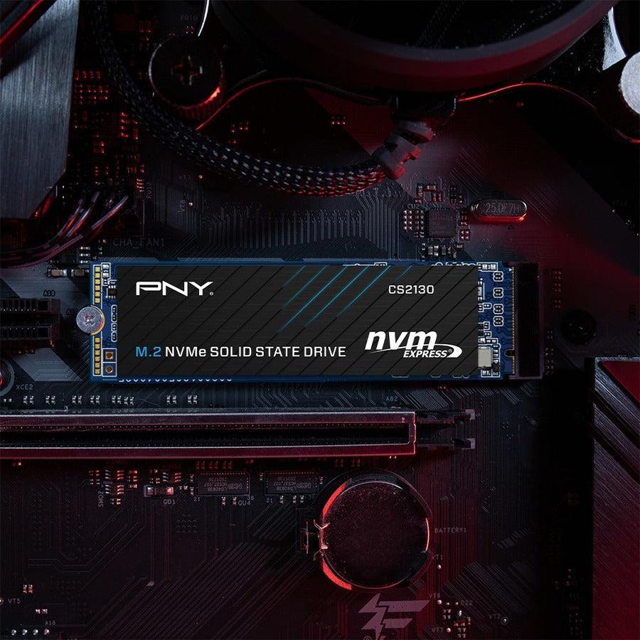 Pny Cs2130 M.2 2280 1Tb Pci-Express 3.0 X4, Nvme 1.3 3D Nand Internal Solid State Drive (Ssd) M280Cs2130-1Tb-Rb