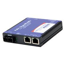 PoE+ Media Converter - 1000Mbps Gigabit Fiber to Ethernet | Advantech IMC-390-M1-US