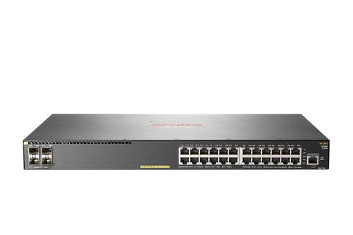 PoE+ Switch 24 Port - Enterprise Power Over Ethernet Access Switch | Tecisoft JL255A#ABA
