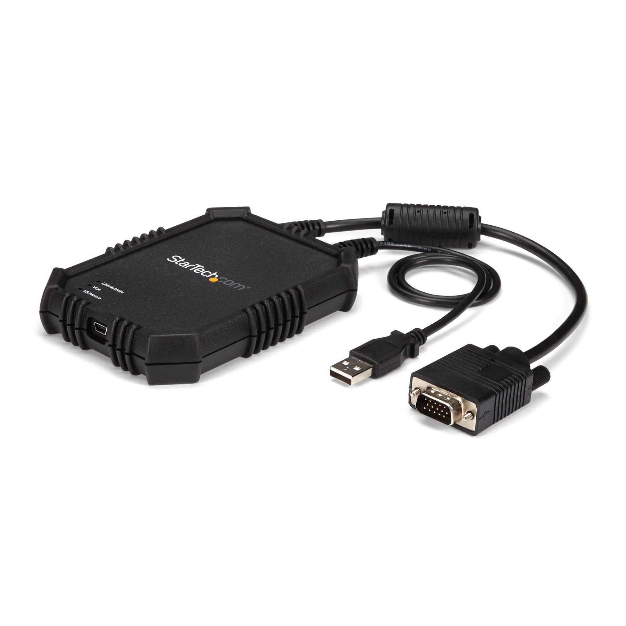 Portable KVM Console Laptop Server Rugged Housing BIOS Control TAA Compliant | StarTech NOTECONS02X