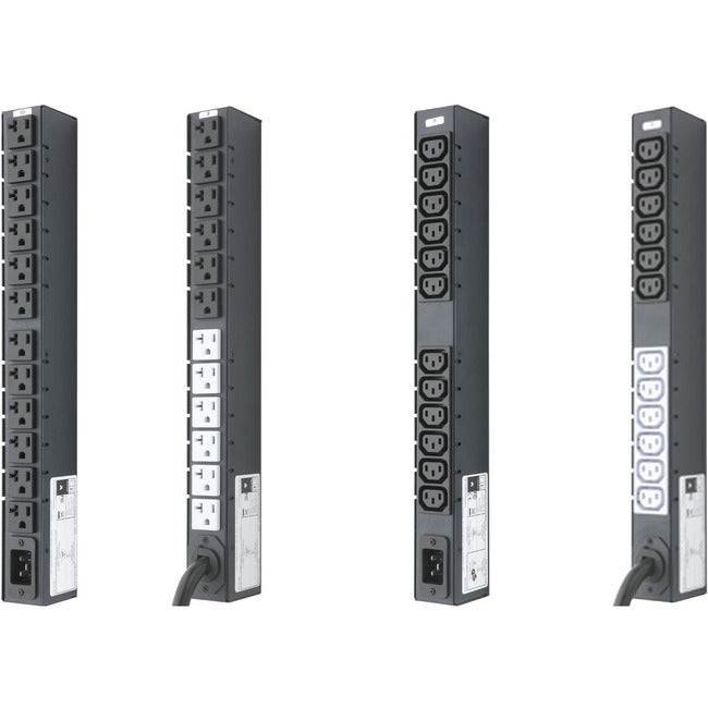 Power Distribution Unit - 3.3kW Basic PDU with High Retention Locking Outlets | TechSoft CB-12H2-C20