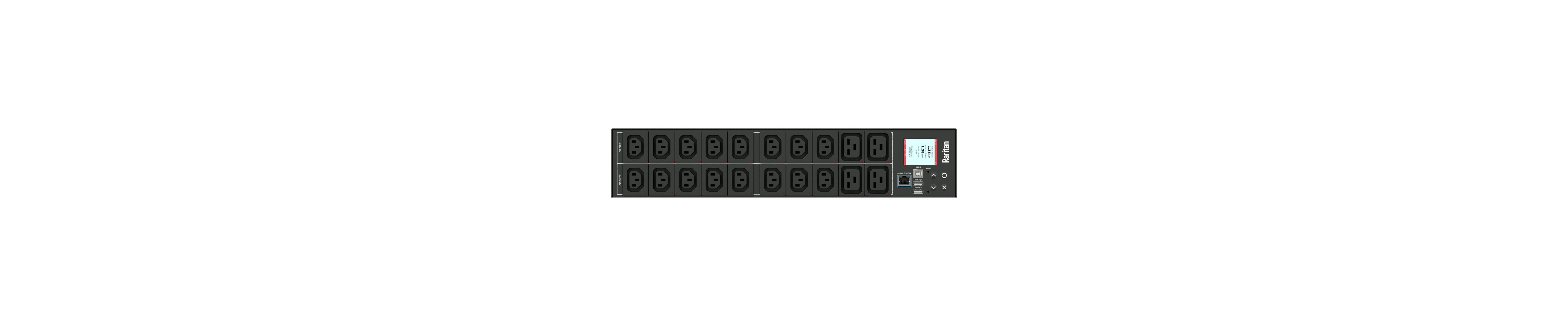 Power Distribution Unit Monitored - 2U Energy Metering 208V Rack PDU | Tecisoft PX3-4464R
