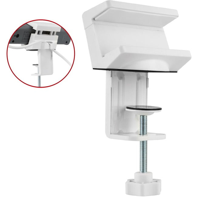 Powerstrip Clamp Holder with Adjustable Bracket - White CE-MT2S12-S1