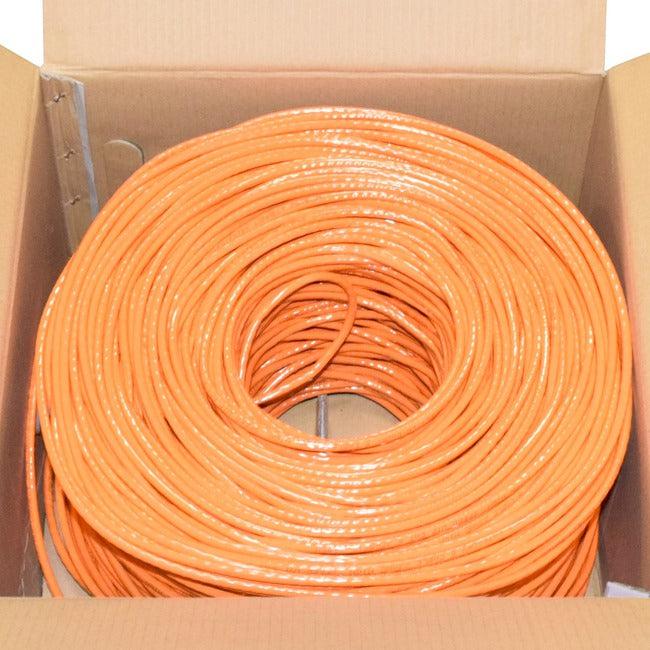 Premiertek 1000Ft Cat6 23AWG CCA UTP 4-pairs Premium Network LAN Cable CAT6-CCA-1KFT-O