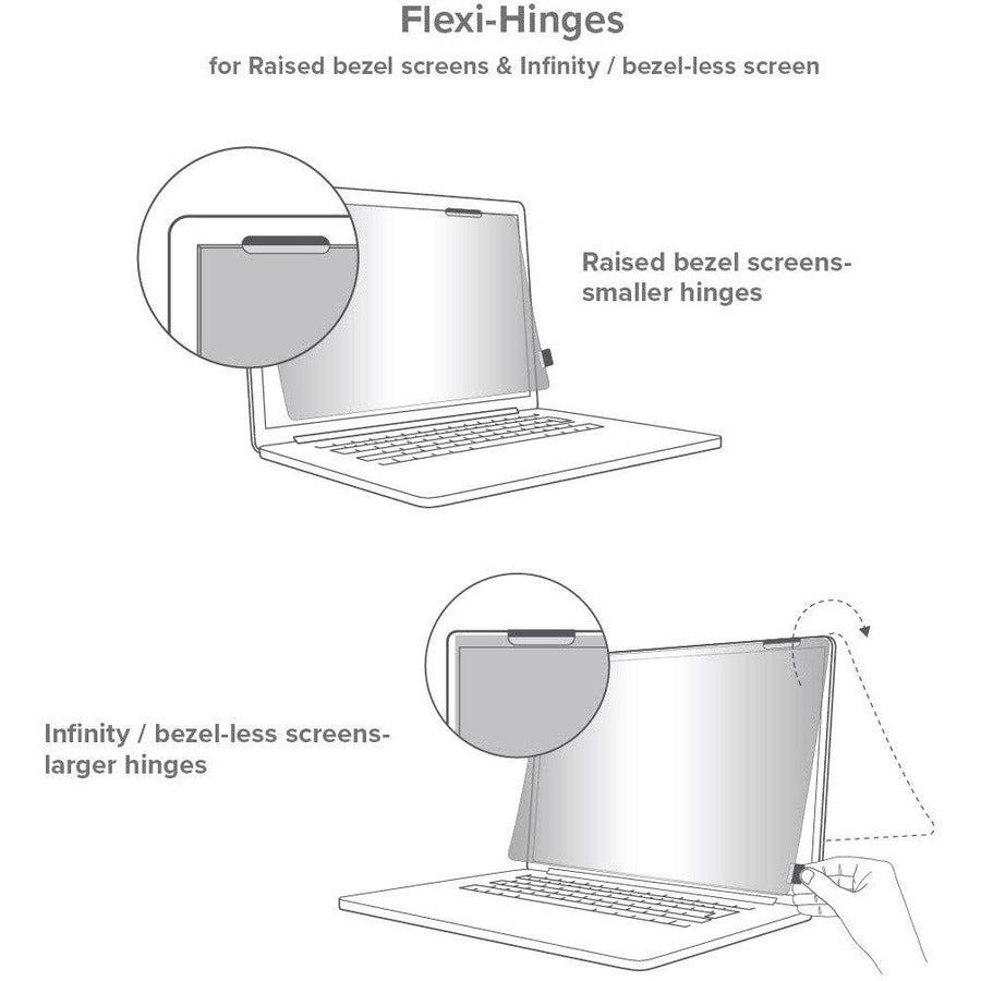 Privacy Screen for 17 Inch Widescreen Laptops - Antimicrobial 4Vu Filter | Targus ASF17USZ
