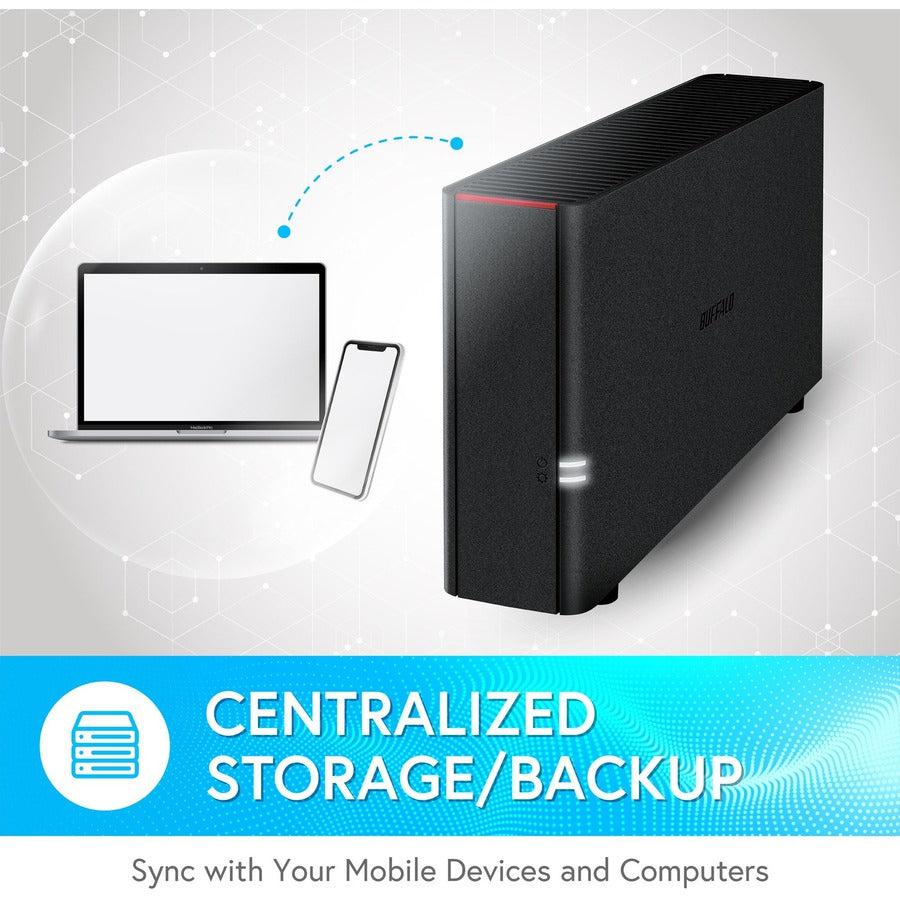 Private Cloud Storage - Buffalo LinkStation 210 6TB NAS | Buffalo LS210D0601