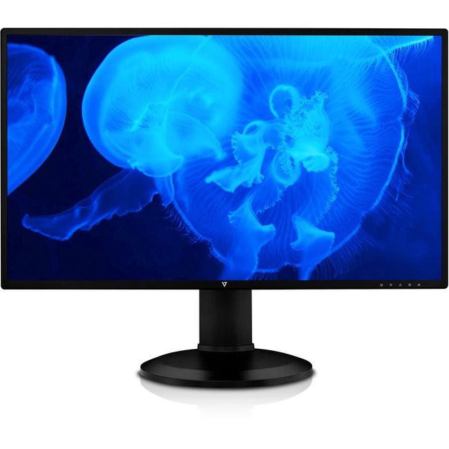 QHD Monitor 27" - V7 L27HAS2K-2N 2560x1440 LED LCD ADS Display | V7