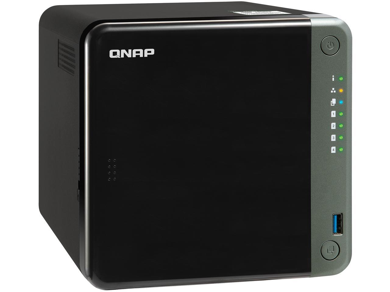 Qnap Ts-453D-4G-Us Quad-Core 2.5Gbe Nas Server For Smb