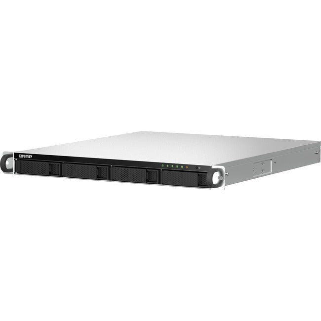 Qnap Ts-464U - Nas Server - 4 Bays - Rack-Mountable - Sata 6Gb/S - Raid 0, 1, 5, 6, 10, Jbod - Ram 4 Gb - 2.5 Gigabit Ethernet - Iscsi Support - 1U