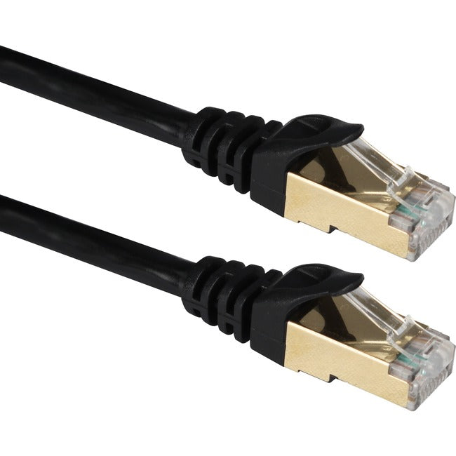 Qvs 7Ft Cat7 10Gbps S-Stp Flexible Molded Patch Cord