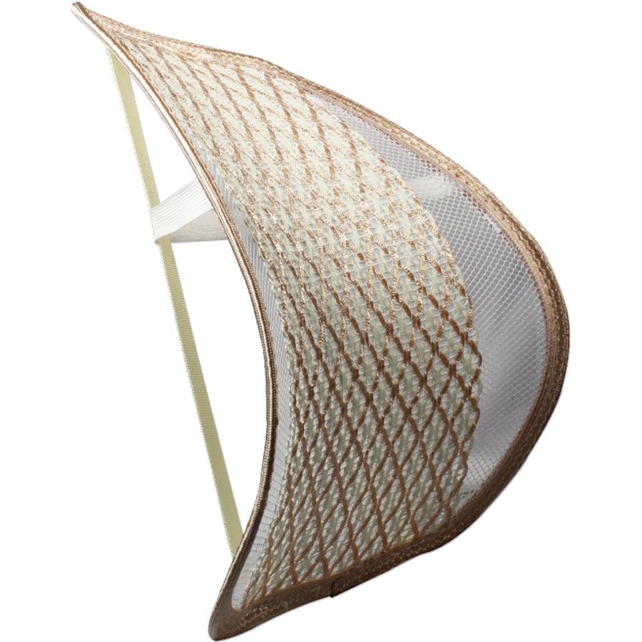 QVS Premium Ergonomic Lumbar Back Support with Woven Pad SC-2A