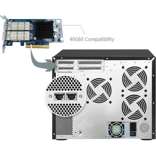 Qnap Ts-1685 Nas Desktop Ethernet Lan Black D-1531