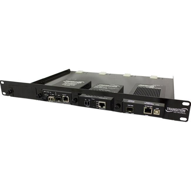 RMS19-SA4-02 4-Slot Media Converter Rack Mount Shelf