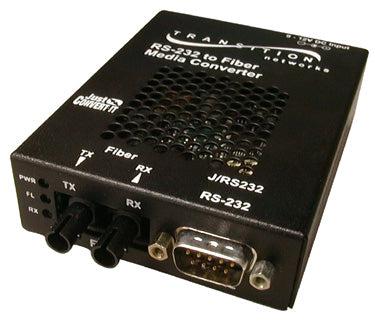 RS232 Fiber Media Converter DB-9 Female to 1300nm Multimode SC Serial Converter | Tecisoft J/RS232-CF-01(SC)-NA