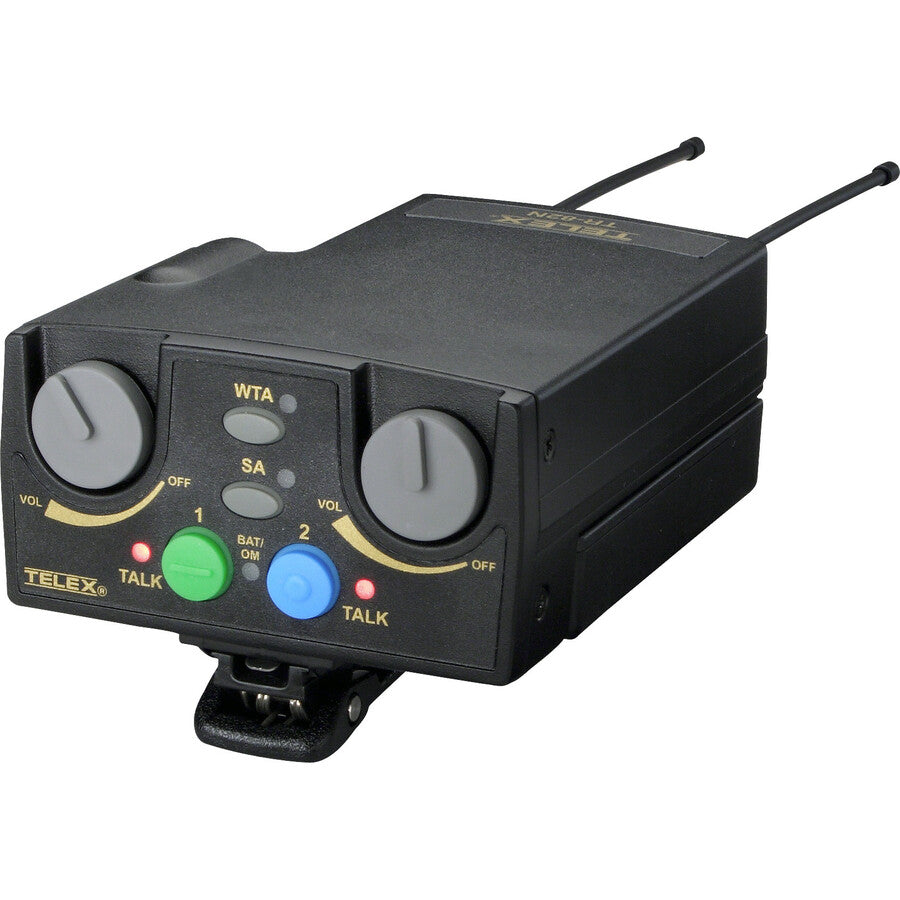 RTS Narrow Band UHF Two-Channel Binaural Wireless Synthesized Portable Beltpack TR-82N-A1R5