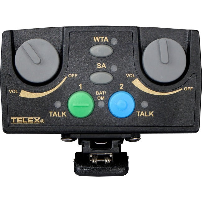 RTS Narrow Band UHF Two-Channel Binaural Wireless Synthesized Portable Beltpack TR-82N-A45