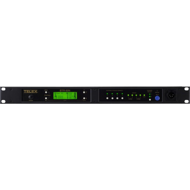 RTS Narrow Band UHF Two-Channel Wireless Synthesized Base Station BTR-80N-F1R