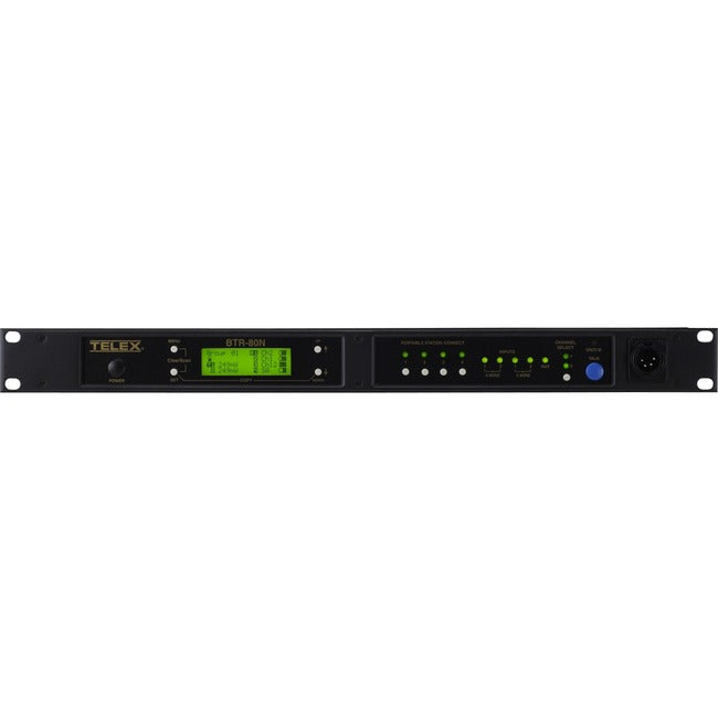 RTS Narrow Band UHF Two-Channel Wireless Synthesized Base Station BTR-80N-F5R5