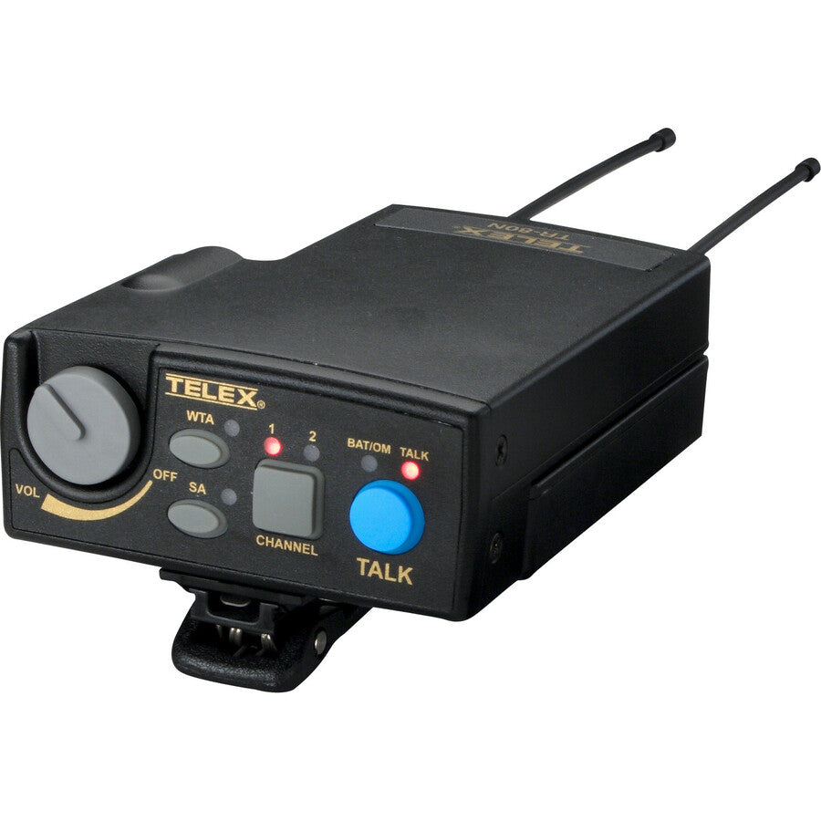RTS Narrow Band UHF Two-Channel Wireless Synthesized Portable Beltpack TR-80N-E5R5