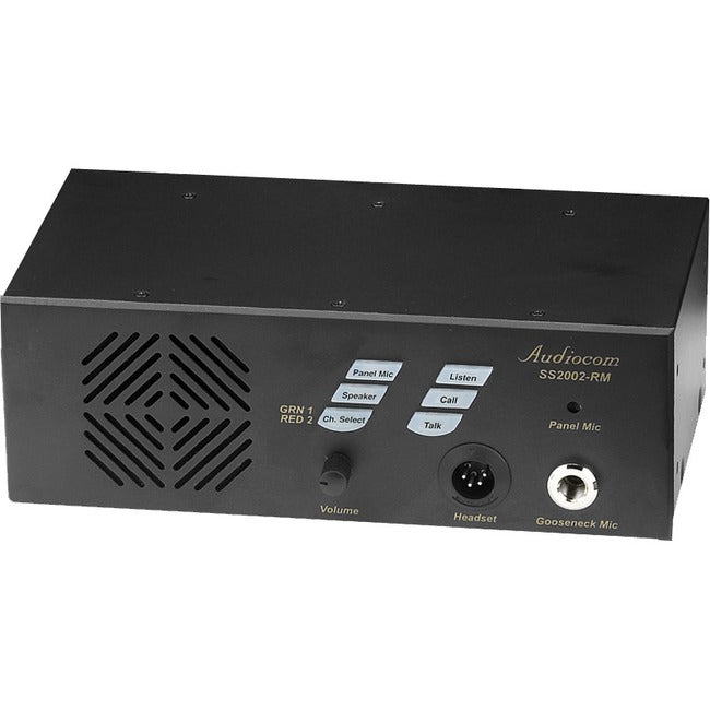 RTS SS-2002 RM Dual-Channel Rackmount Speaker Station SS-2002RM