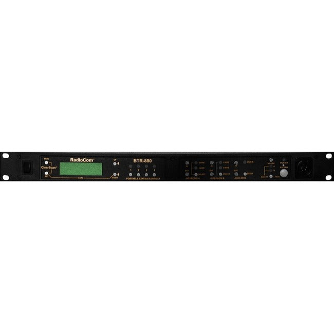 RTS Two-Channel UHF Synthesized Wireless Intercom Base Station BTR-800-H3R5