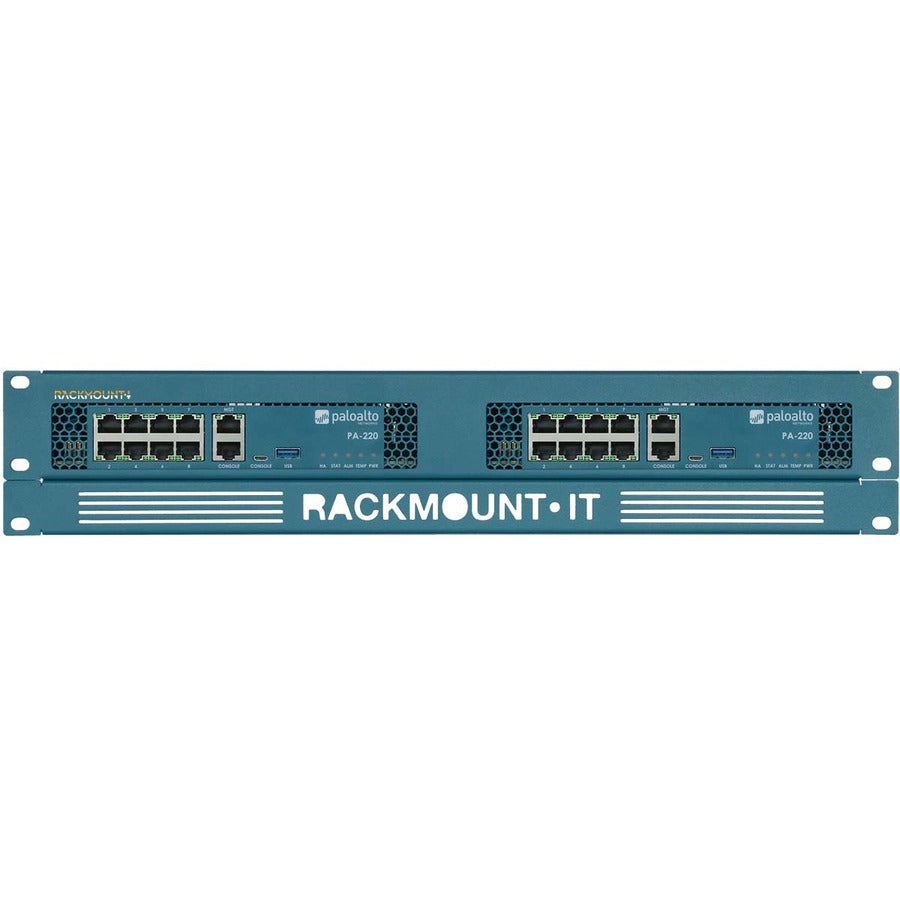 Rack Mount Kit for Palo Alto PA-220 Dual Appliance | 1.3U 19-Inch | RACKMOUNT.IT RM-PA-T3