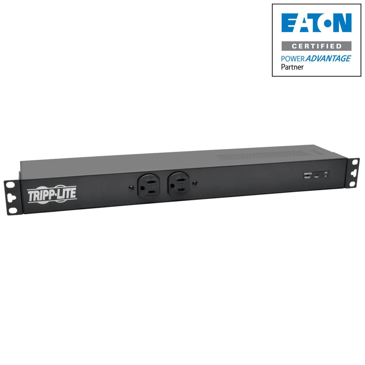 Rack Mount Power Distribution Unit - 1U Basic PDU with ISOBAR Surge Protection | Tripp Lite PDUH20-ISO6