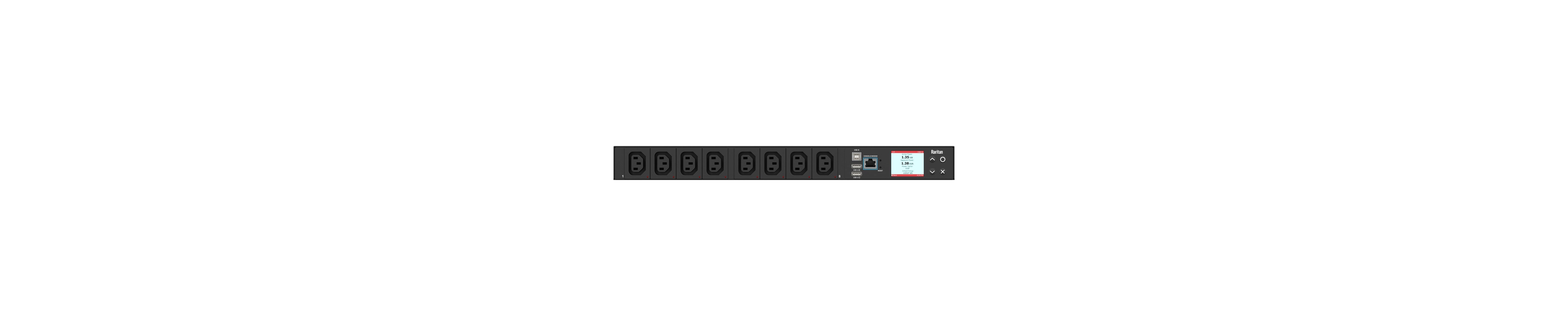 Rack Mount Power Distribution Unit - Monitored PDU for Data Centers | Tecisoft PX3-5180R-F5