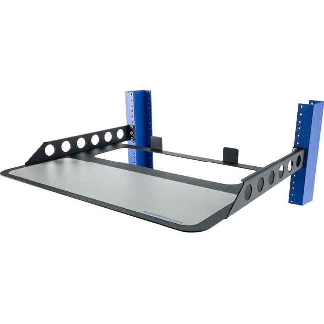 Rack Solutions 1U Keyboard Shelf for 2Post Rack (No Keyboard) 1USHL-003BLK