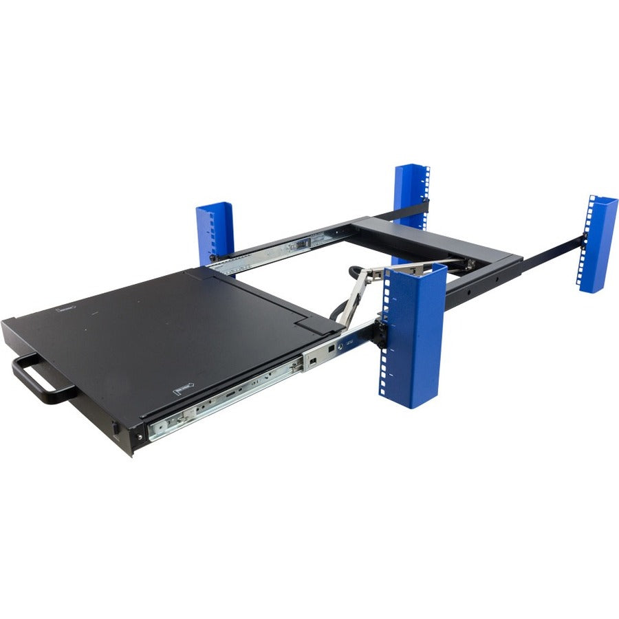 Rack Solutions 1U Sliding KVM with Keyboard, Trackpad and 17in Monitor (1 KVM Port) 185-5286