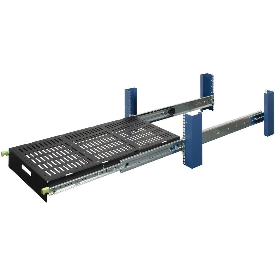 Rack Solutions 2U Extreme Heavy Duty Sliding Shelf 28in Depth (500 lbs) 115-4044