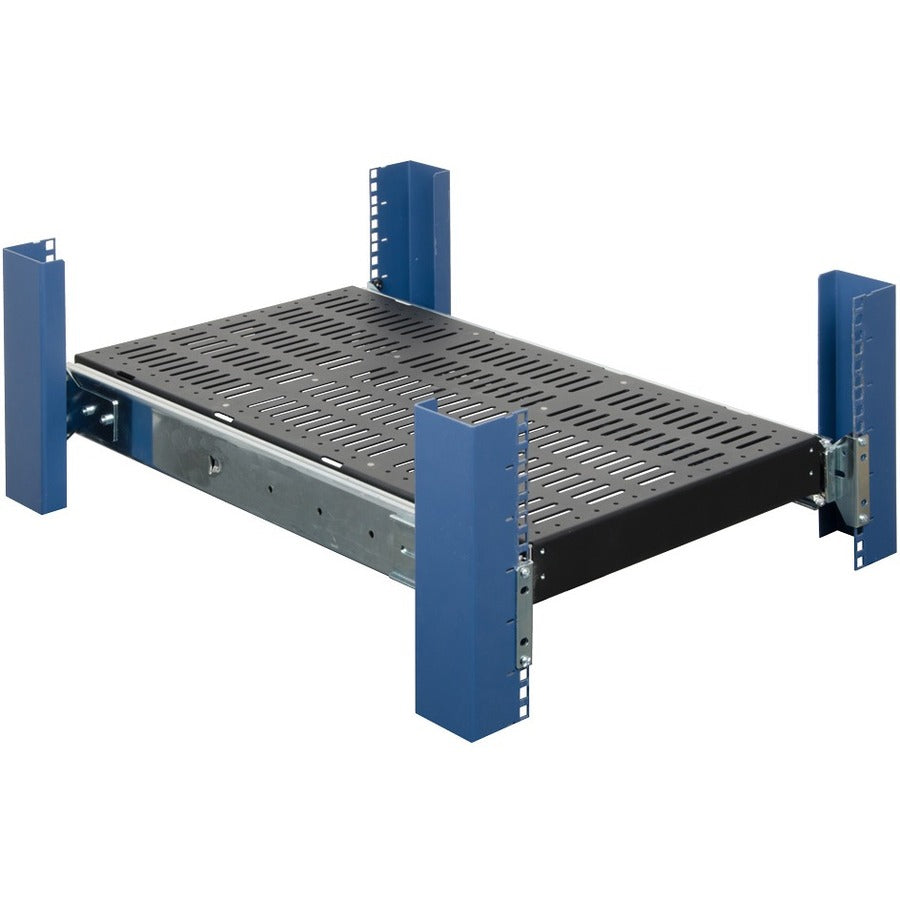 Rack Solutions 2U Extreme Heavy Duty Sliding Shelf 28in Depth (500 lbs) 115-4044