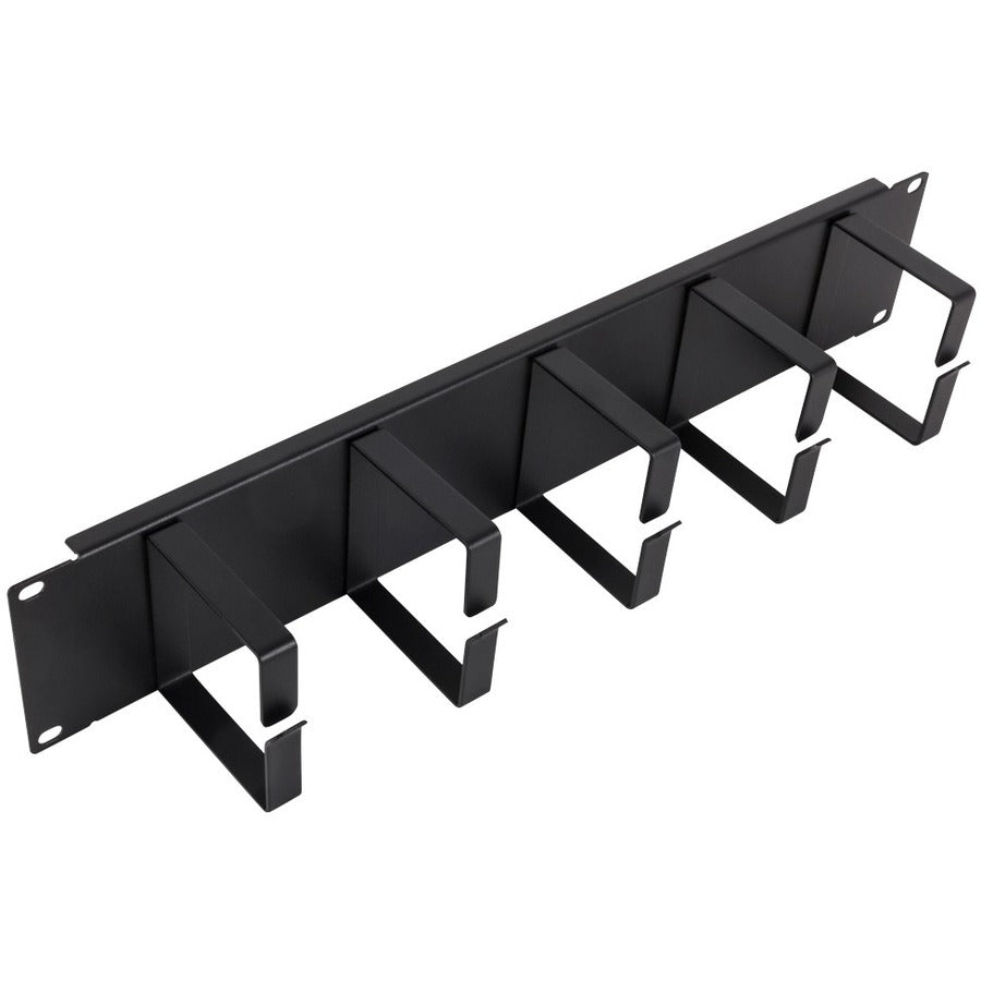 Rack Solutions 2U Horizontal Metal D-Ring Cable Management Bar 180-4958