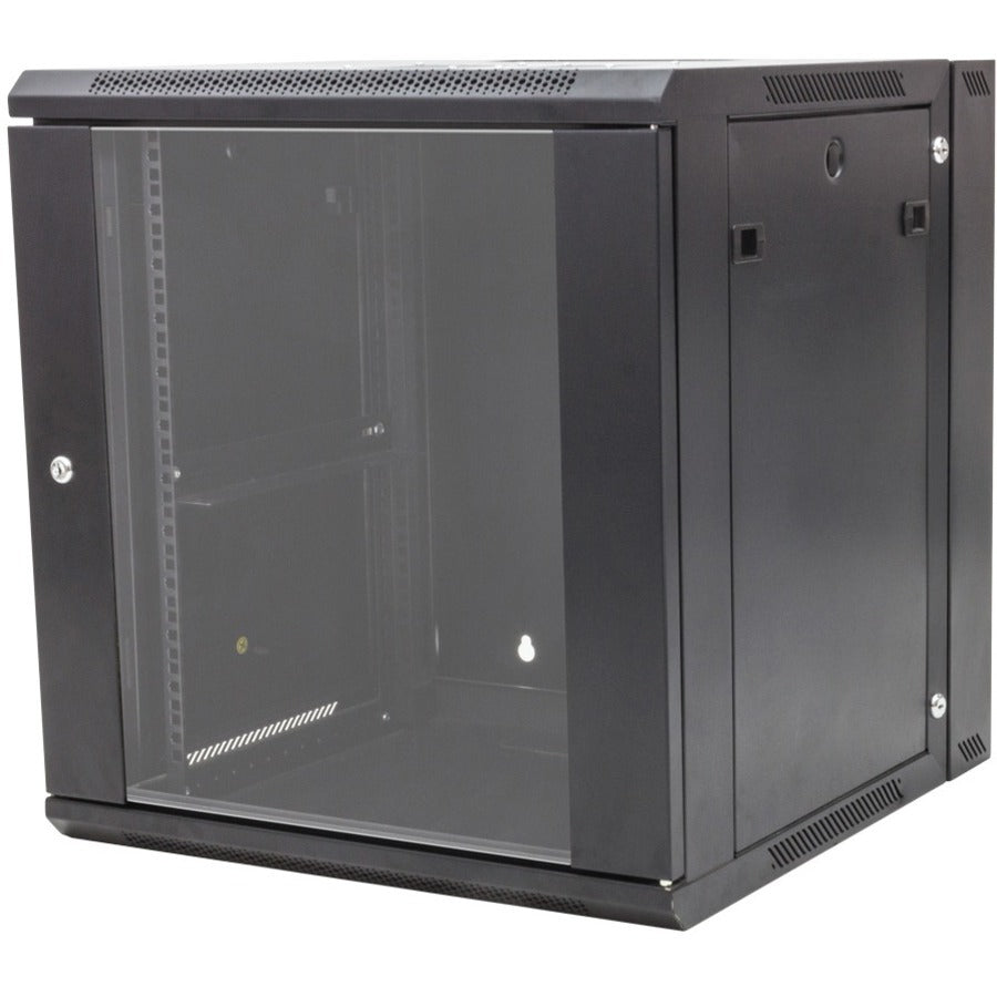 RackSolutions 9U-15U Swing Out Wall Mount Cabinet - Double Section Network Equipment Rack | 185-4765