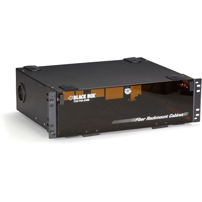 Rackmount Fiber Enclosure 3U Locking - JPM400 Series | Black Box JPM406A-R6