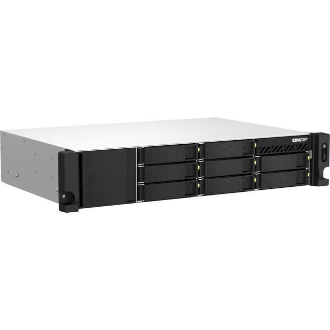 Rackmount NAS - QNAP 2U Short Depth 8-Bay Intel Celeron NAS | QNAP TS-864EU-4G-US