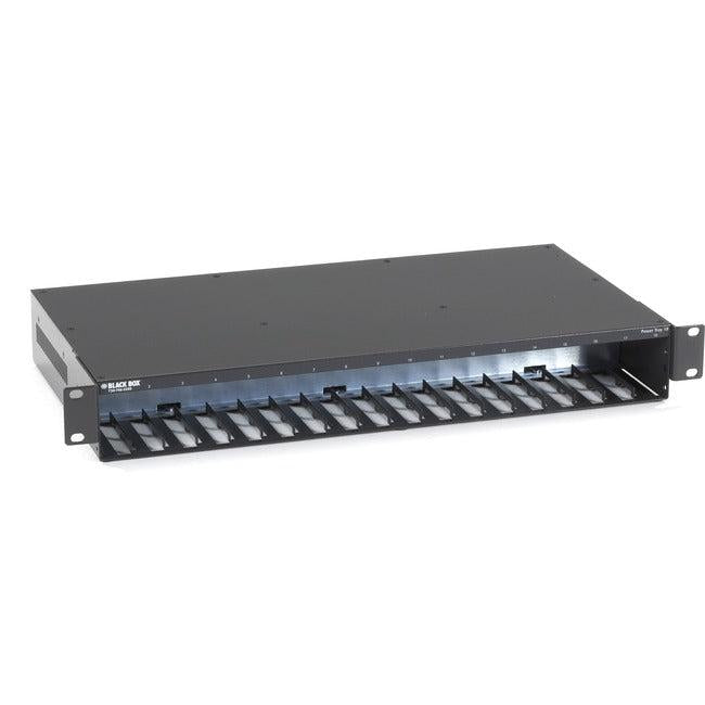 Rackmount Power Tray 1.5U - 18-Slot Media Converter Power Distribution | Tecisoft LHC018A-AC-R2