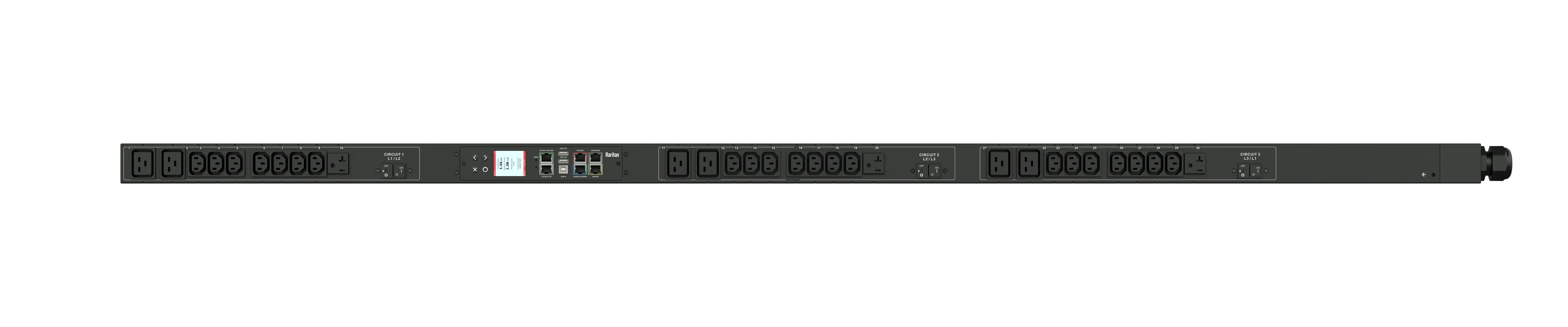 Raritan Px3-1660V Power Distribution Unit (Pdu) 30 Ac Outlet(S) 0U Black