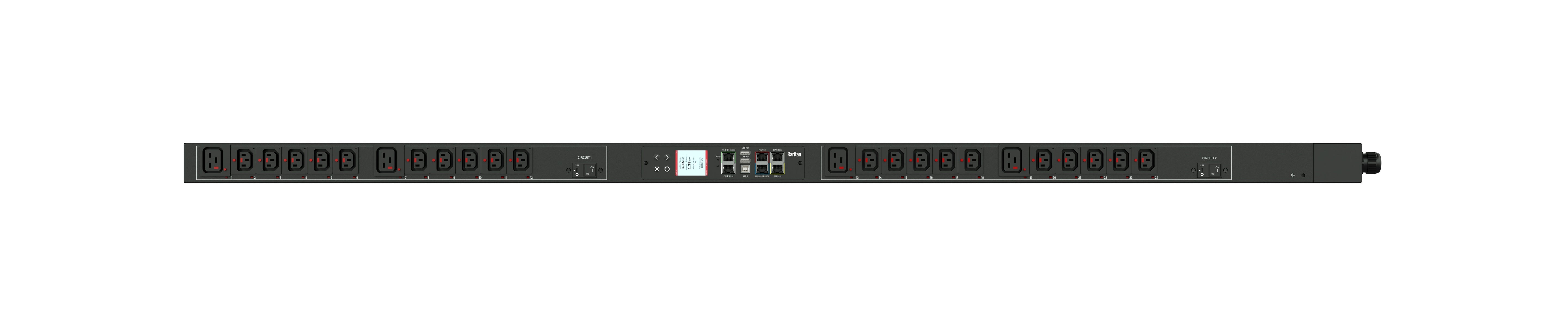 Raritan PX3-4497V-E2 24-Outlet Monitored Rack PDU