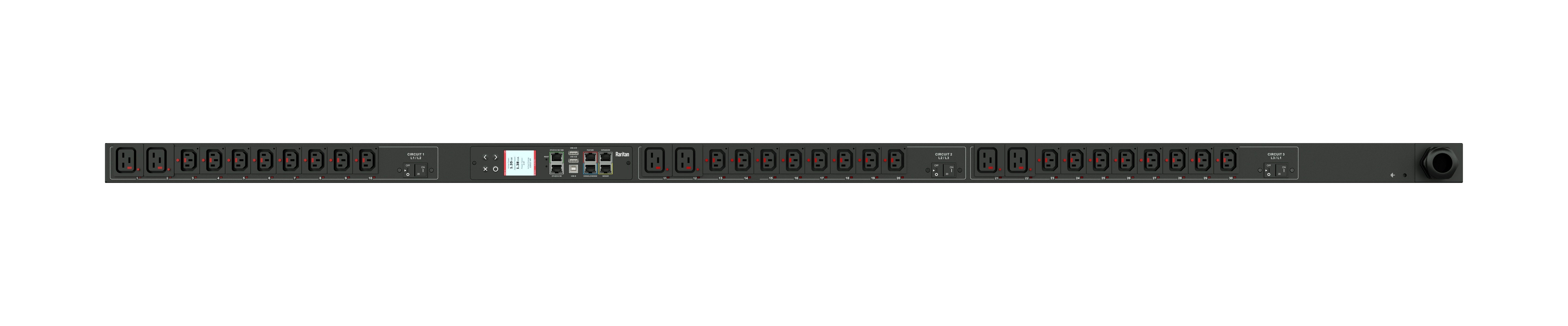 Raritan PX3-4666-E2 Monitored Rack Power Distribution Unit