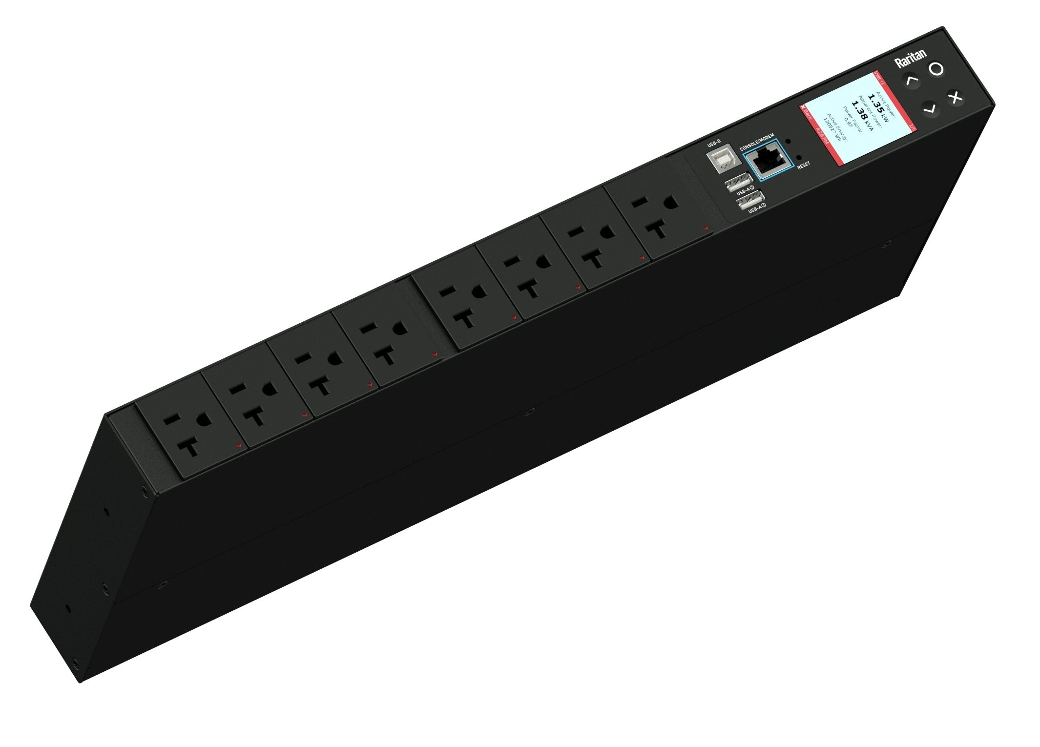 Raritan Px3-5145R Power Distribution Unit (Pdu) 8 Ac Outlet(S) 1U Black