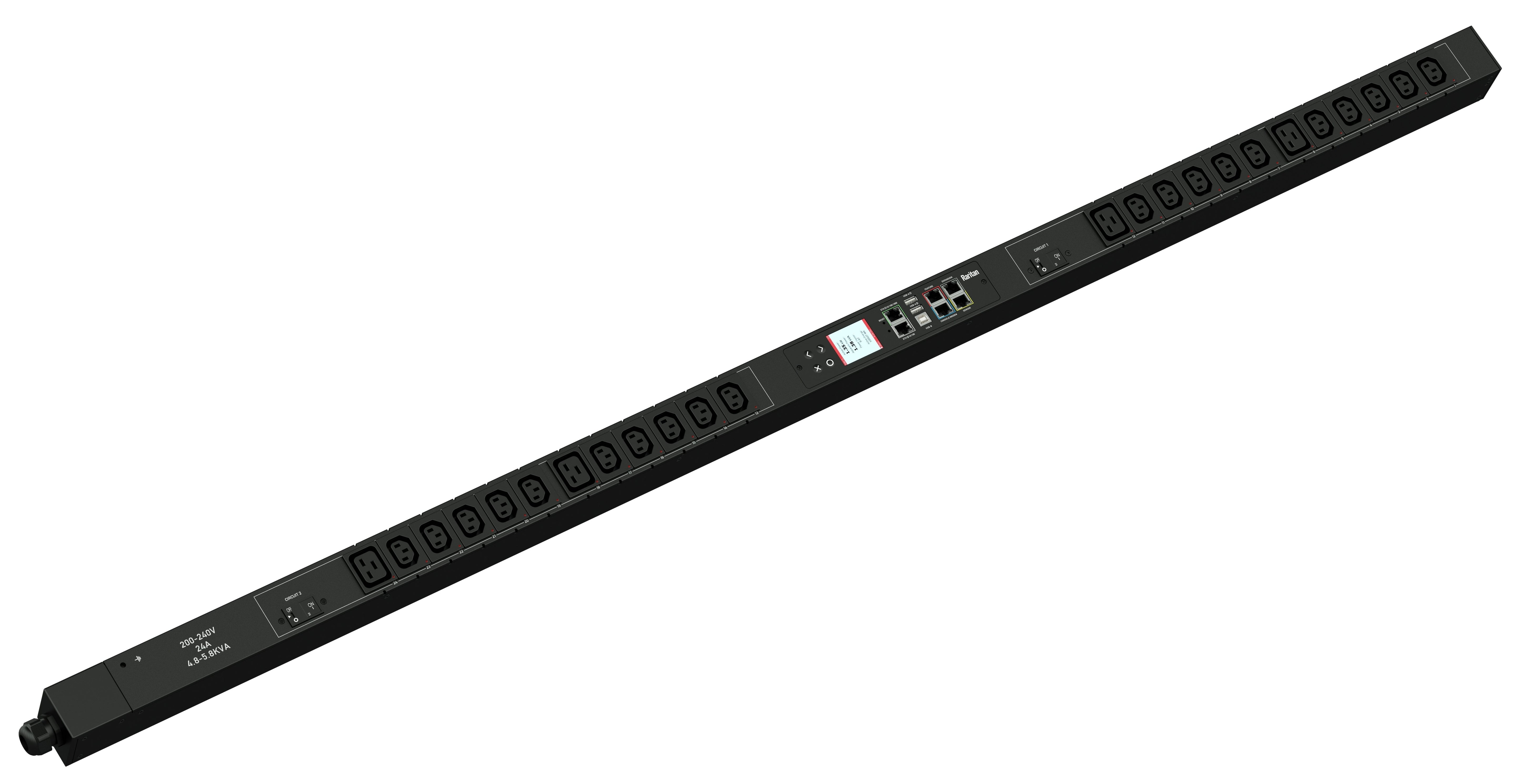 Raritan Px3-5497V Power Distribution Unit (Pdu) 24 Ac Outlet(S) 0U Black