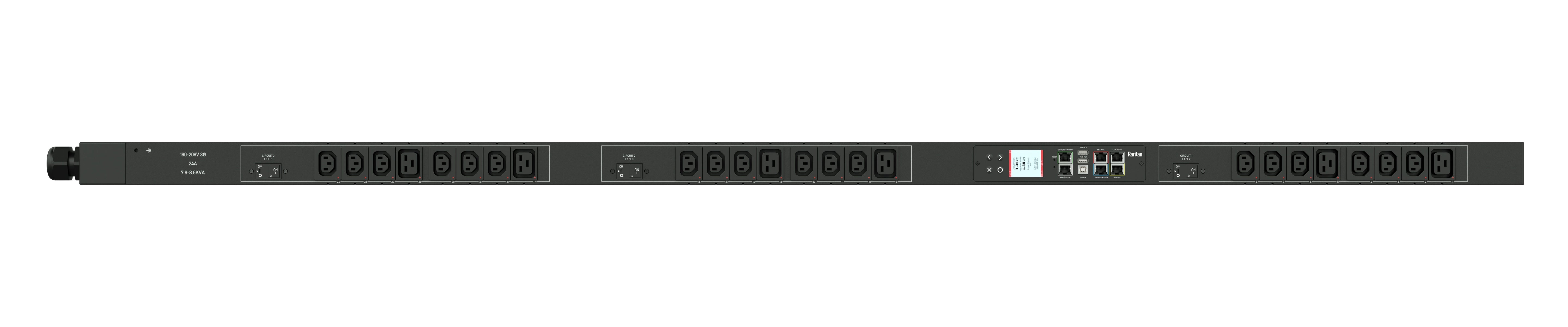 Raritan PX3-5525V-C5 Switched Rack PDU | Data Center Power