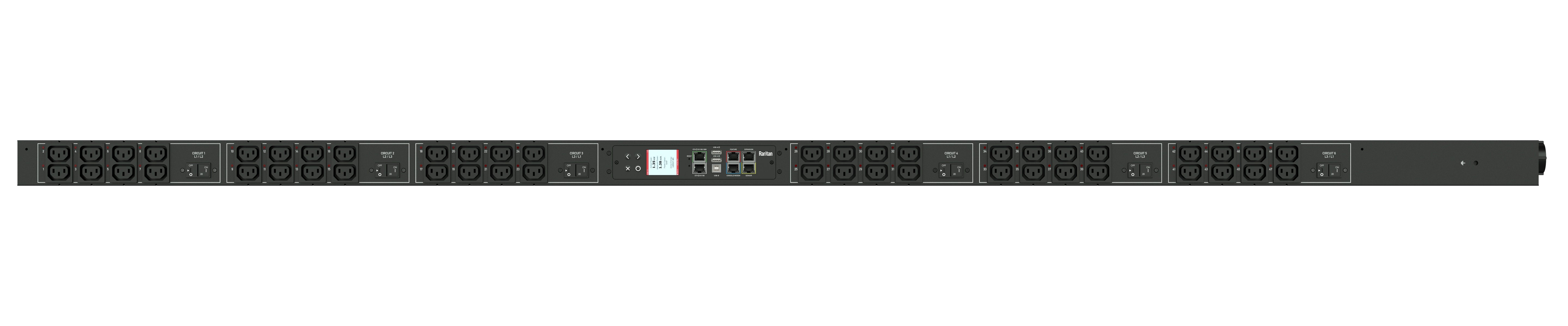 Raritan Px3-5765V-V2 Power Distribution Unit (Pdu) 48 Ac Outlet(S) 0U Black