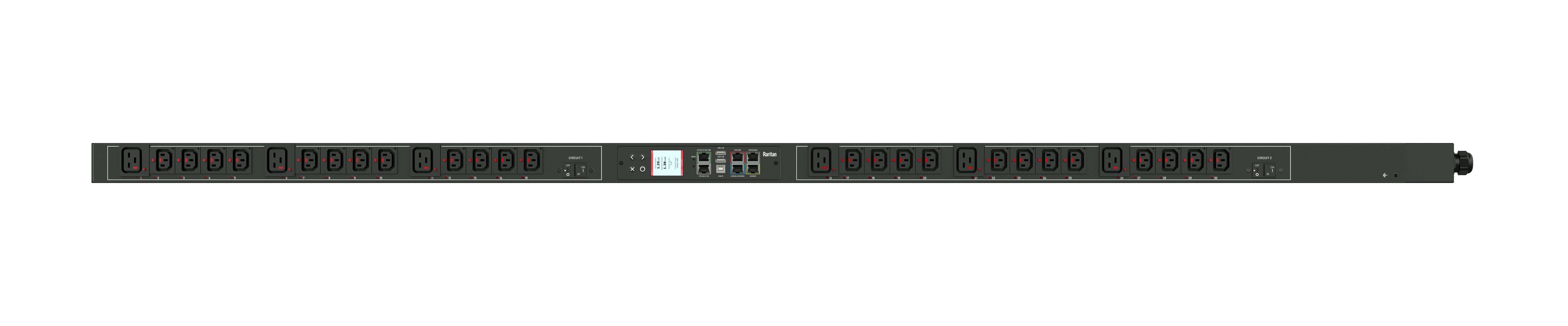 Raritan PX3-5870V-E2 Dominion PX Smart Rack PDU Switched Monitored Power Distribution Unit