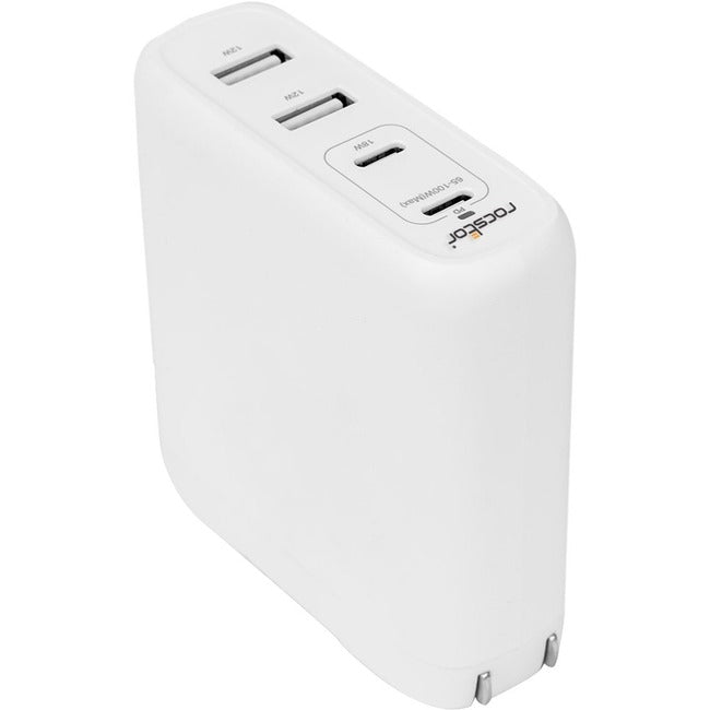Rocstor 100W 4-Port Smart Usb-C Power Ac Adapter Charger